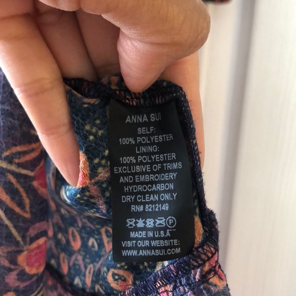 Anna Sui Fall 2019 Dress - Picture 6 of 8